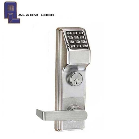 ALARM LOCK AlarmLockTrilogy DL2700IC T2 Keypad Lever Lock w/ Interchangeable Core / WATER PROOF/Satin Chrome 26 ALL-DL2700-CRL-26D